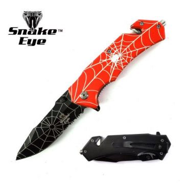 Snake eye Tactical Spring Assist Knife Collection 4.5" Closed